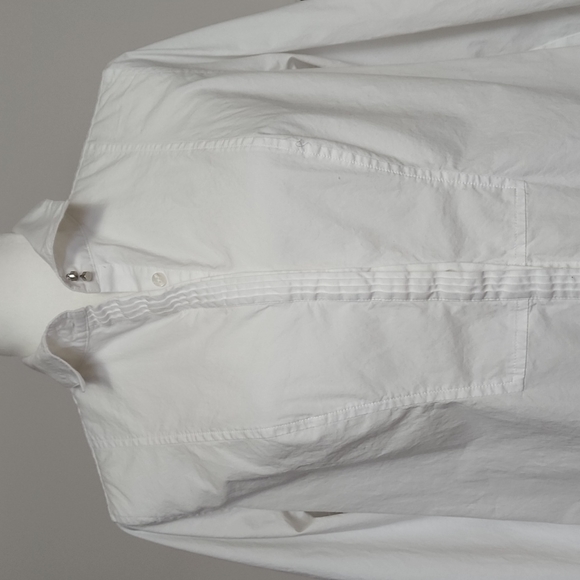 Ricki's White Long Sleeve Button Up Top - Picture 4 of 7